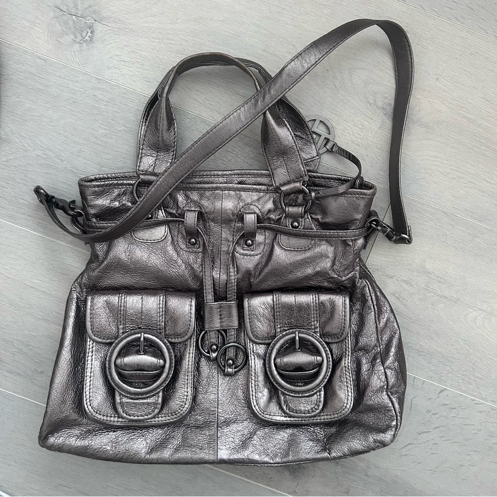 Elliott Lucca Silver Purse